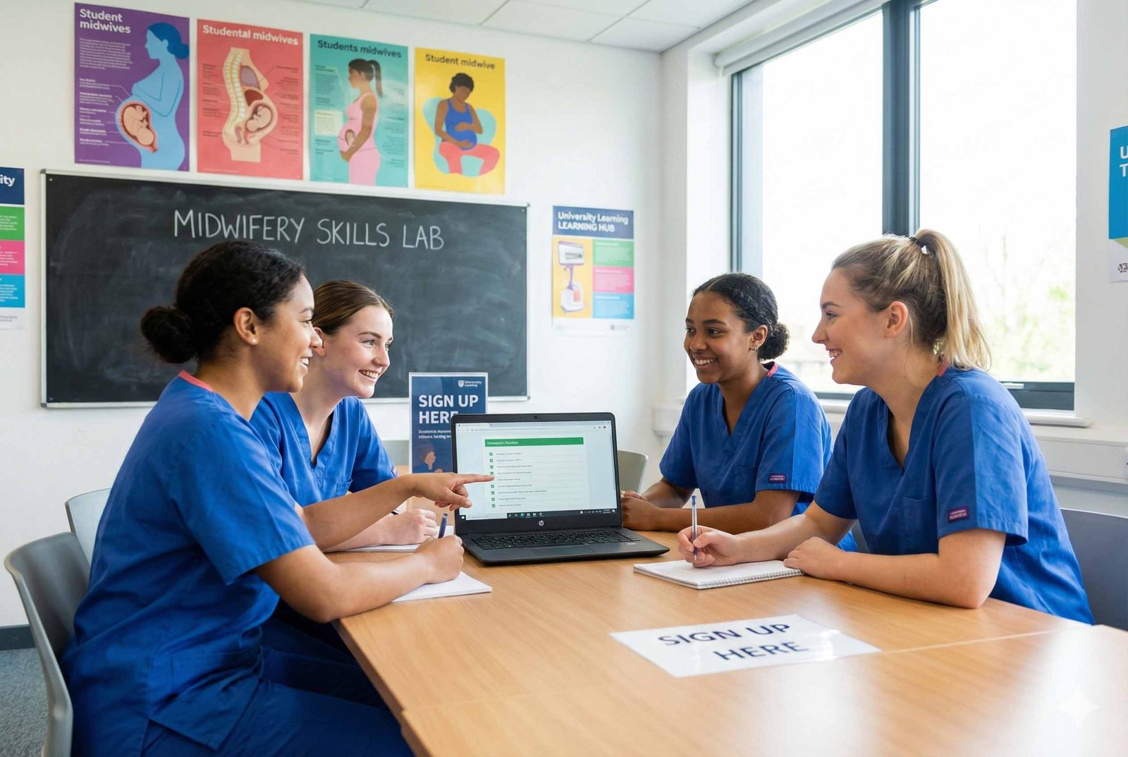 Midwifery signup resources